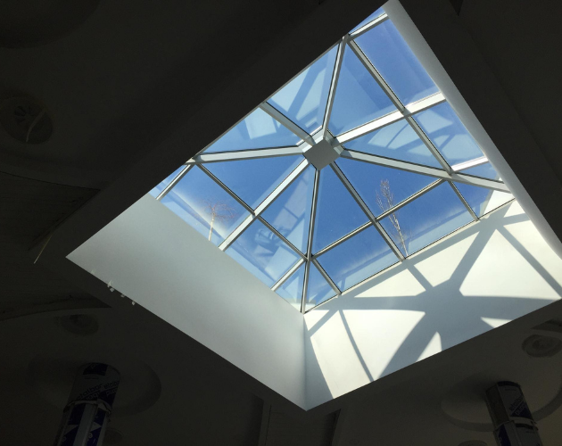 Modern architectural skylight installation bringing natural light – Los Angeles